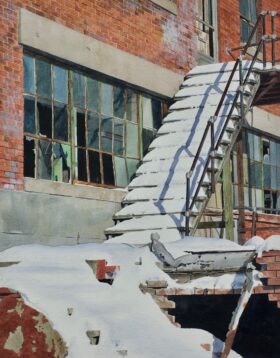 Springfield Abandoned ~ size 23 x 16in. image