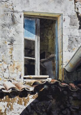 The Open Window ~ 22 x 15in image size